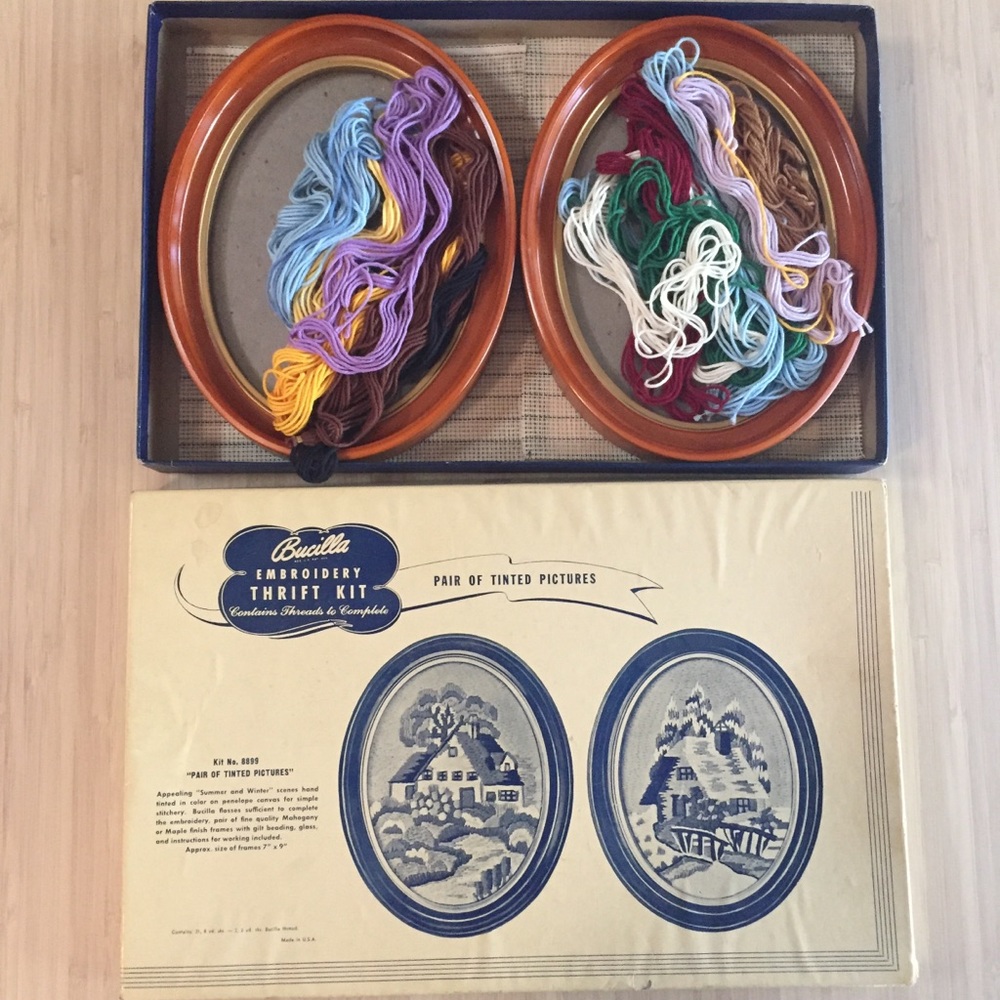 Embroidery & Frame Kit - Picture 4 of 8